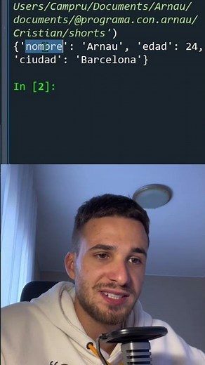 DICCIONARIOS en Python 📖🐍 #python