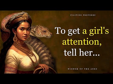 Deep Filipino Proverbs and Sayings | Wisdom of the Felipino People