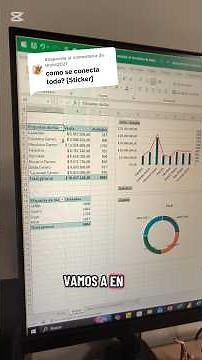 Conectamos gráficos y tablas en excel! #excel #exceltips