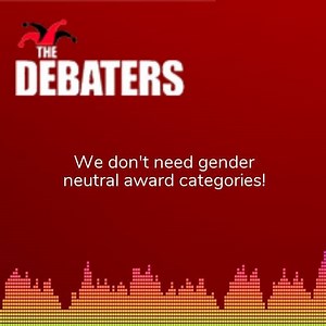 3.4K views · 30 reactions | Should we do away with male and female categories at award shows? Don’t miss Derek Seguin tomorrow telling opponent Eman El-Husseini that this is not a Golden Globe idea! www.cbc.ca/1.4559207 | CBC's The Debaters | Facebook