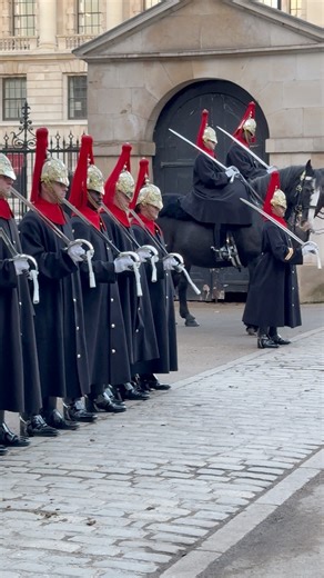 The King’s Guards. Four O Clock Inspection | The King's Horse Guards London