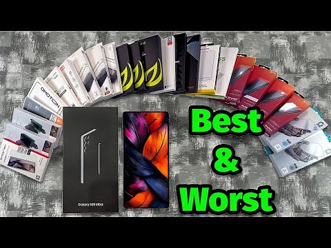 Best And Worst Screen Protectors For Samsung Galaxy S25 Ultra