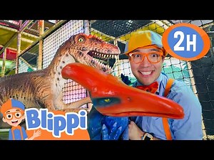 🦖Blippi And All The Dino Special! | Blippi | NEW Superhero Cartoon for Kids | Moonbug Kids