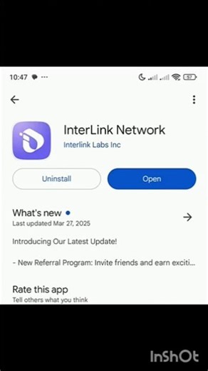 inter link network refferal code