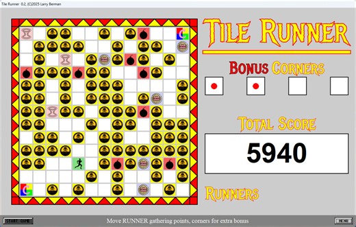 Tile Runner by Larrybtoys