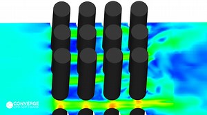 Simulation of Vortex-Induced Vibration (VIV)