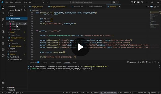 Developing YOLO11 Video Processing Pipeline with Python and OpenCV | Waleed Ahmad posted on the topic | LinkedIn