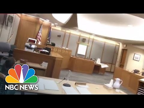 Violent Shaking And Swaying Buildings Reported After Major Alaska Earthquake | NBC News