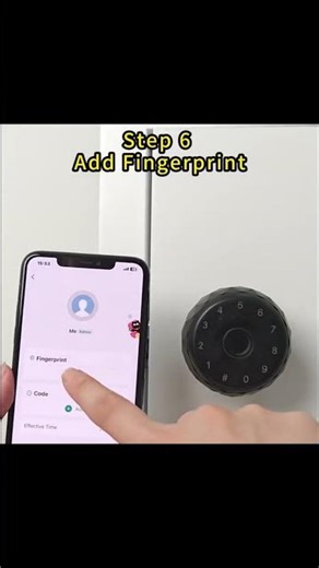 Viladepot Smart Lock Fingerprint Door Lock TYPE-C Interface App Control Passcode Unlock