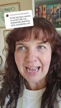 "My eyes are dry, itchy & burning!" | Menopause Q&A - herbal and hydration solutions