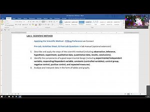 Bio 101 Lab Practical I Review