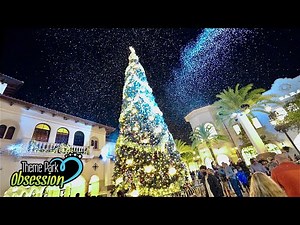 Disney Springs Christmas Tree Stroll 2020 | Holiday lights, Decorations and Crowds