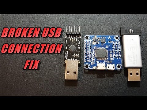 Broken USB Off Flight Controller Fix