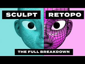 ULTIMATE Character Modelling - Part 6. Face Retopo!