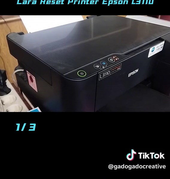Cara Reset Printer Epson L3110 Secara Manual