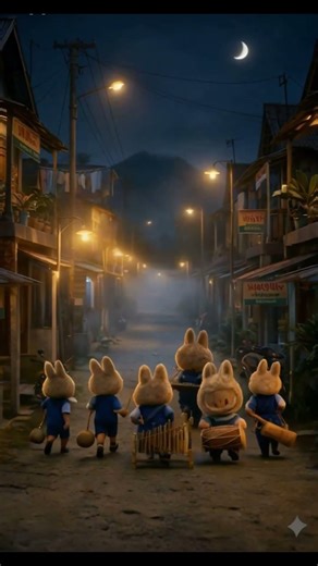 "bangunin sahur CEO versi labubu🤭" #banguninsahur #labubu