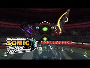Sonic Unleashed Reimagined - Egg Dragoon Hard Mode Boss