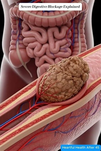 Severe Digestive Blockage Explained | 4K Anatomy Visualization