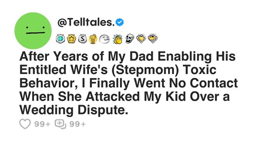 1.9K views · 18 reactions | After Years of My Dad Enabling His Entitled Wife's (Stepmom) Toxic Behavior, I Finally Went No Contact When She Attacked My Kid Over a Wedding Dispute. #redditrelationship #redditupdate | Thread the Truth | Facebook