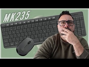 Teclado y mouse wireless: Logitech MK235