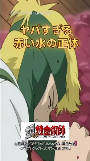 11.ハガレン屈指の闇実験！町を蝕む赤い水が危険すぎる#鋼の錬金術師 #ハガレン #エドワードエルリック #賢者の石 #ゼノタイム #ラッセル #フレッチャー #アニメ解説 #ダークファンタジー