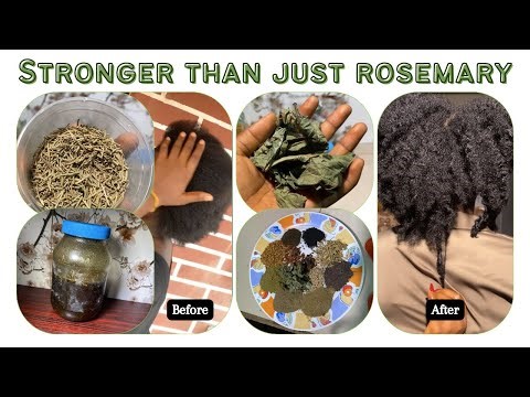 Let’s make hair growth oil with 12 powerful herbs- like Chebe,Amla and a leave