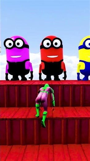 GTA 5 Epic Water Ragdolls | Spider-Man Jumps / Fails ep.16036 #shorts