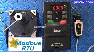 INVT Goodrive 20 "Modbus RTU" via Modbus Poll - plc247.com