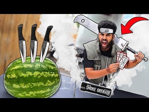 I Bought The STRANGEST Naruto GADGETS On Amazon 3!! *NINJA MYSTERY BOX*