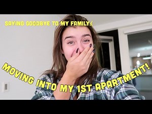 Moving Into My first Apartment | Kalani Hilliker