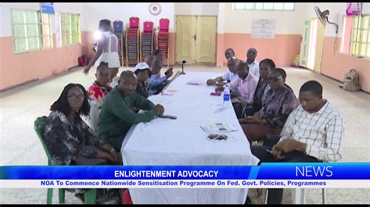 NOA To Commence Nationwide Sensitisation Programme On Fed. Govt. Policies, Programmes. The National Orientation Agency has flagged off a nationwide enlightenment campaign aimed at engaging members of the public to be abreast with government policies and programmes. Musa Saidu reports that the sensitization programme, which was held at the agency’s State Office on Boundary Road, Benin City, was flagged off by the agency's Director-General, Mallam Isah-Onilu, represented by Rebecca Nasamu, Directo