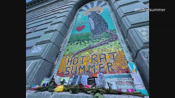 ‘Hot Rat Summer’ mosaic disappears, then reappears. Now Seattle wants to work with the unknown artist