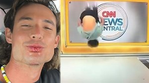 CNN Guest Goes Viral for Backflip Fail in Hilarious On-Air News Blooper