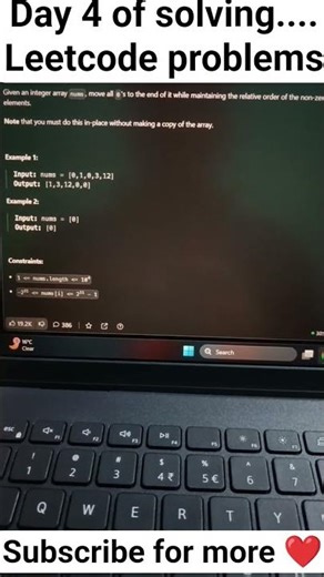 Day 4 of Leetcode journey 🗿 #day4 #computereducation #college #programming #leetcode #codeworkshop
