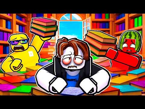 Clean the Library In Roblox