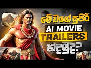 How to Create AI Movie Trailer | AI Movie Trailer ! | AI Movie Trailer Sinhala | AI Movie Sinhala