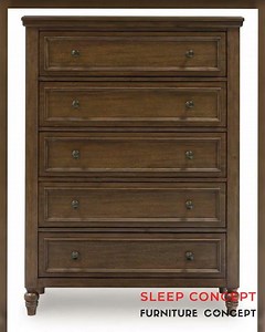 Sturlayne - Five Drawer Chest - Brown