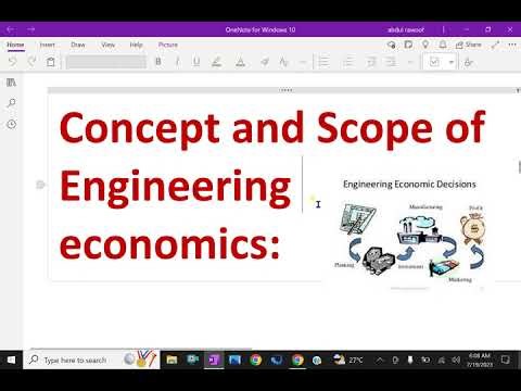 Engineering economics : - ( Concept and Scope ) - 3. #engineeringeconomics #conceptandscope #gate