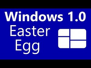 Windows 1.01 Easter Egg