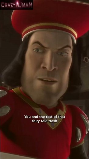 Muffin Man: Shrek's Most Brilliant Intimidation Scene #animation #cartoon #shrek #themuffinman