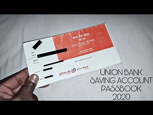 UNION BANK Savings Account Passbook Explained in Hindi 2020 | Account No., CIF No., IFSC Code