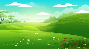 clip-1108473759-beautiful-cartoon-landscape-background-video