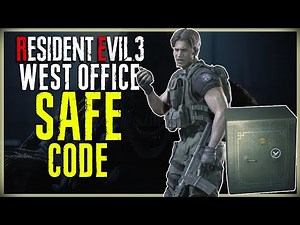 WEST OFFICE SAFE CODE - RESIDENT EVIL 3 REMAKE WHAT IS THE SAFE CODE - CARLOS SAFE CODE