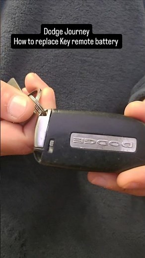 DODGE JOURNEY, Key Battery Replacement #savemoney #diy #cars #automobile #keybattery #dodge #auto