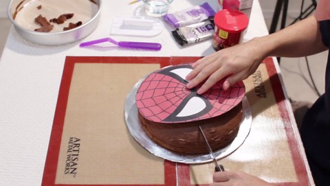How to Make a Spiderman Cake | In The Kitchen with Matt