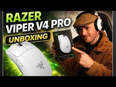 Razer Viper V4 Pro Unboxing & First Impressions!