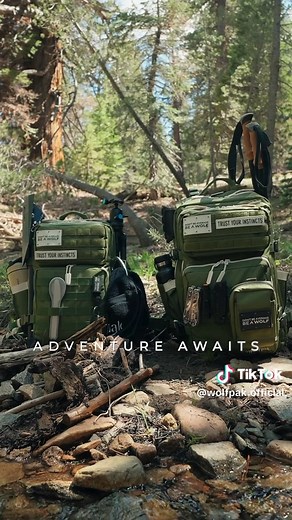 Challenge The World. Take Adventures. See The World With WOLFpak🐺 #wolfpak #wolfpakbackpack #tacticalbackpack #gymbag #travelbag