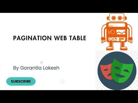Part 4: Pagination Web Table in Playwright Robot Framework | #playwright #robotframework