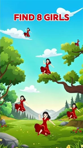 Spot 8 dancing girls #shorts #viral #trendingshorts