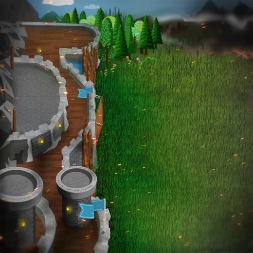 Ready to defend your kingdom? 🛡️ Build and upgrade towers strategically ⏱️, every unit counts! Upgrade wisely & outsmart invaders. Your ultimate defense starts now! | Grim Defender - Castle & Tower Defense